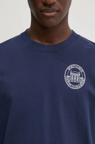 Tričko Sporty & Rich Sporty & Rich Vendome Resort T-Shirt Navy | TO043511248BL32, 6