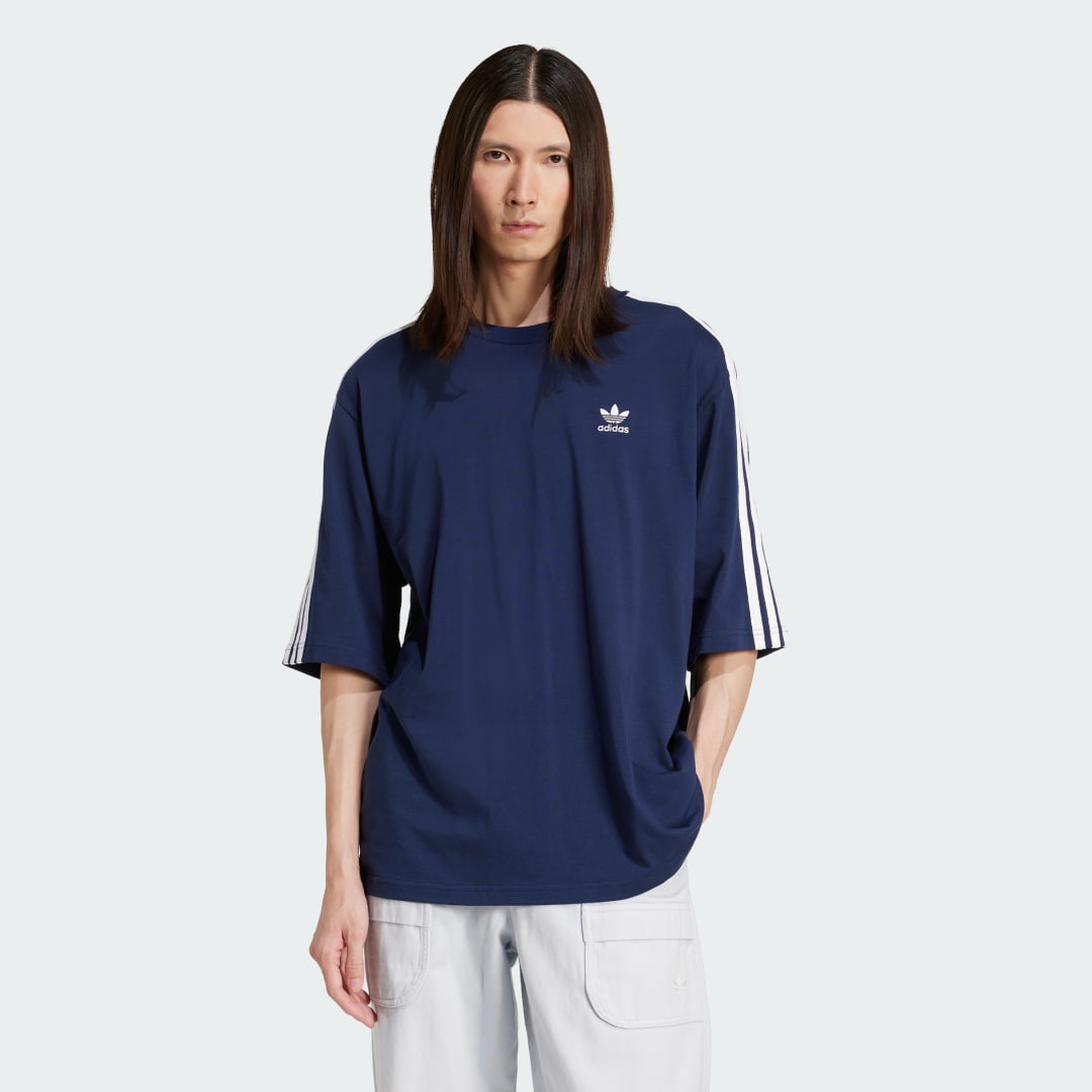 Tričko adidas Performance Adicolor Oversized T-Shirt Navy | JP1059, 0