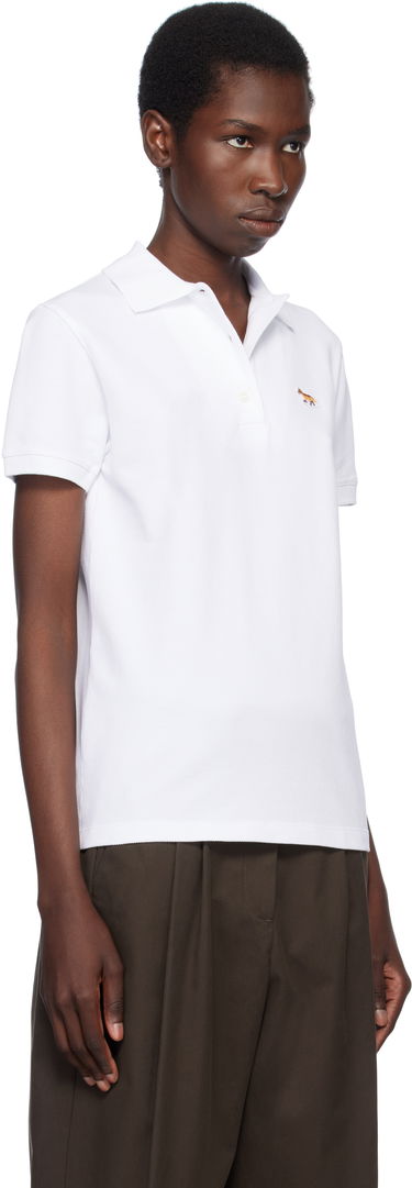Polo tričko MAISON KITSUNÉ Maison Kitsuné Baby Fox Patch Regular Polo Čierna | OW00207KJ7010, 4