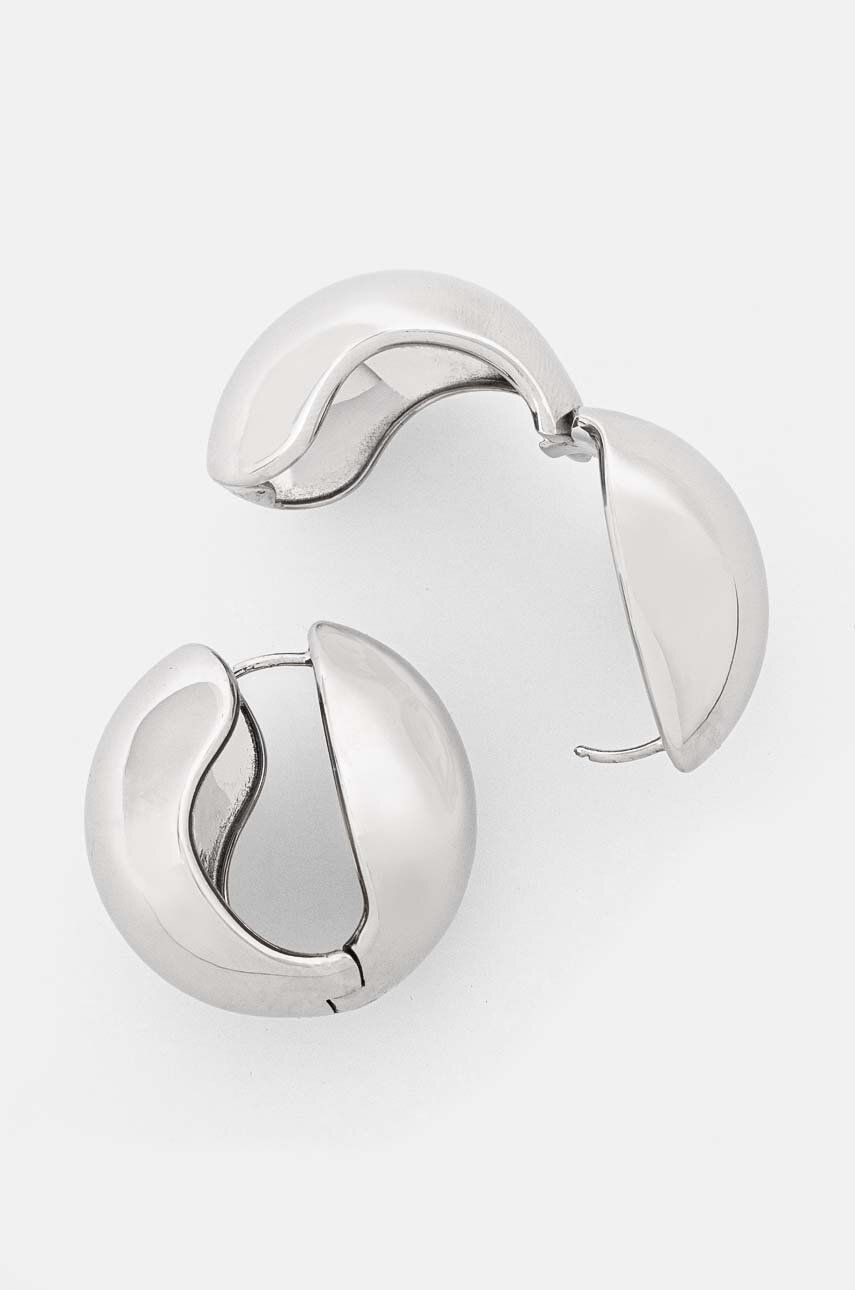 Náušnice Coperni Silver Hoop Earrings Metalická | COPBI04725, 1