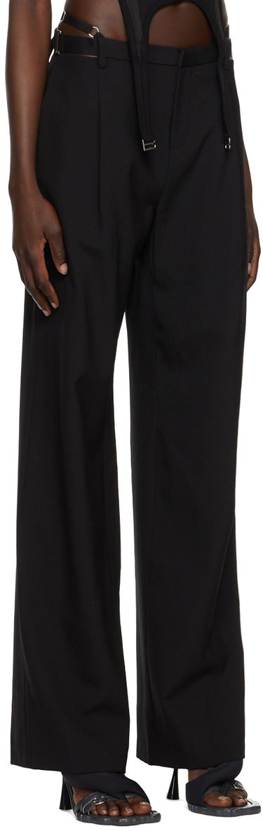 Nohavice Dion Lee Dion Lee Lingerie Wool Trousers Čierna | C2279P22, 1
