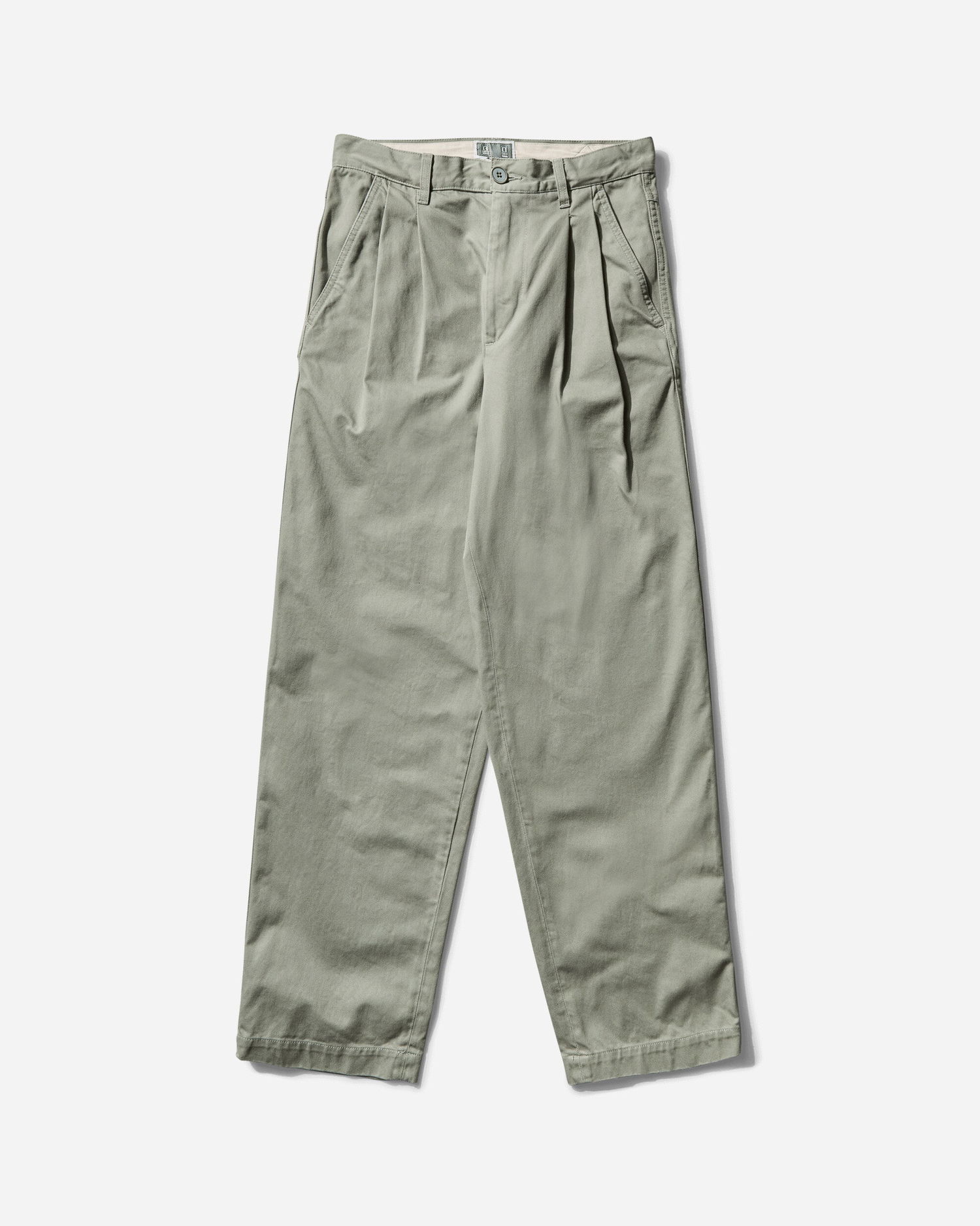 Nohavice Cav Empt Casual Two Tuck Pants Zelené | CES27PT10 GREY, 1