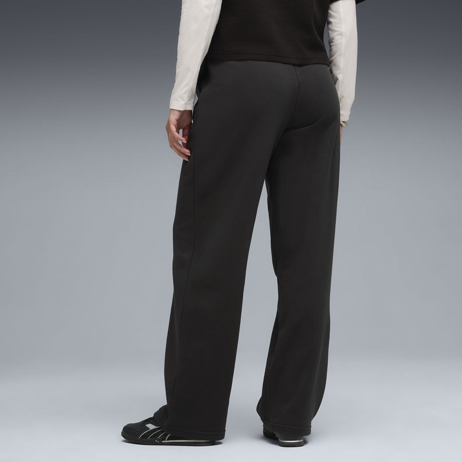 Tepláky Puma High-Waist Straight-Leg Class Pants Čierna | 688129_01, 1