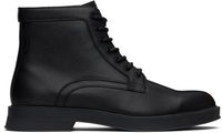 Hugo Grained Leather Boots
