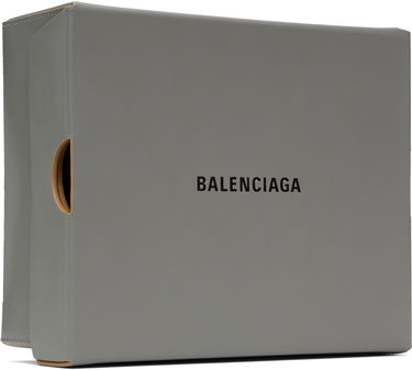 Cestovná taška Balenciaga Balenciaga Shopper Box Clutch Šedá | 817708 2ABIL, 3