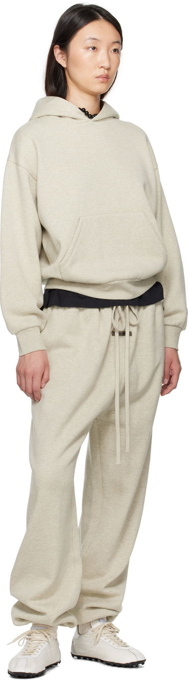 Mikina Fear of God Fear of God ESSENTIALS Classic Fit Hoodie Béžová | 192SP255542FW, 3