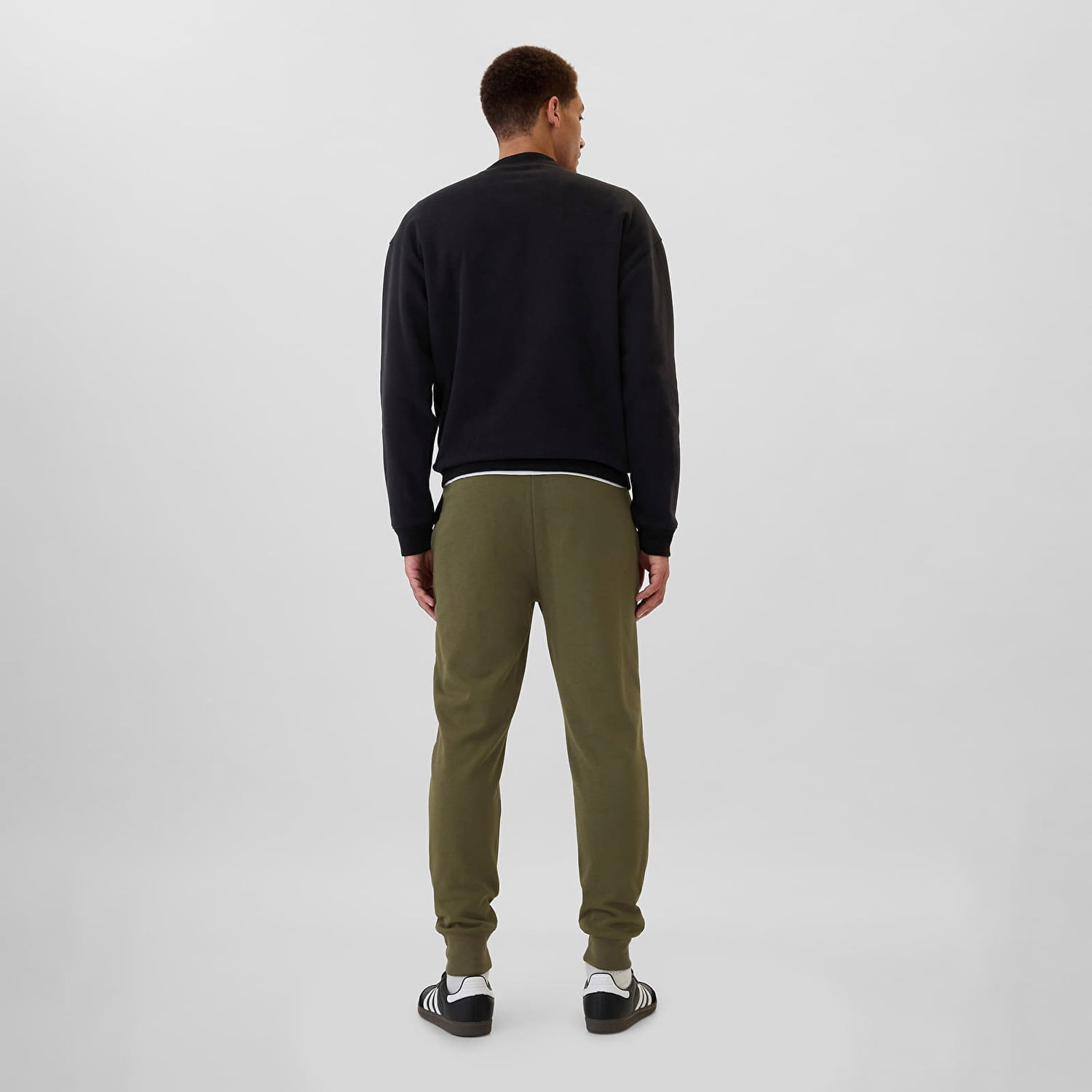 Tričko GAP Athletic Jogger Olive Night S Čierna | 542249-03, 1