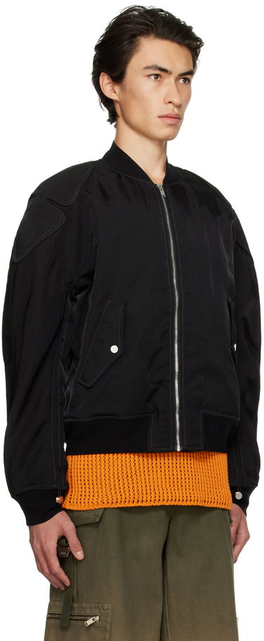 Bomber bunda Dion Lee Dion Lee Padded Bomber Jacket Čierna | C4030R23, 1