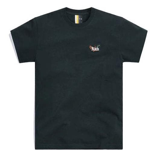 Tričko KITH Botanical Floral Tee Čierna | KH3999-302