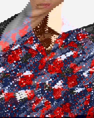 Košeľa Needles Classic Printed Flannel Shirt Rôznofarebný | LQ156 A, 5