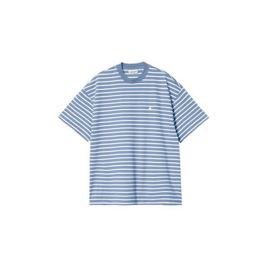 Tričko Carhartt WIP Bryna Stripe Relaxed Fit T-Shirt Modrá | I033656_7, 5