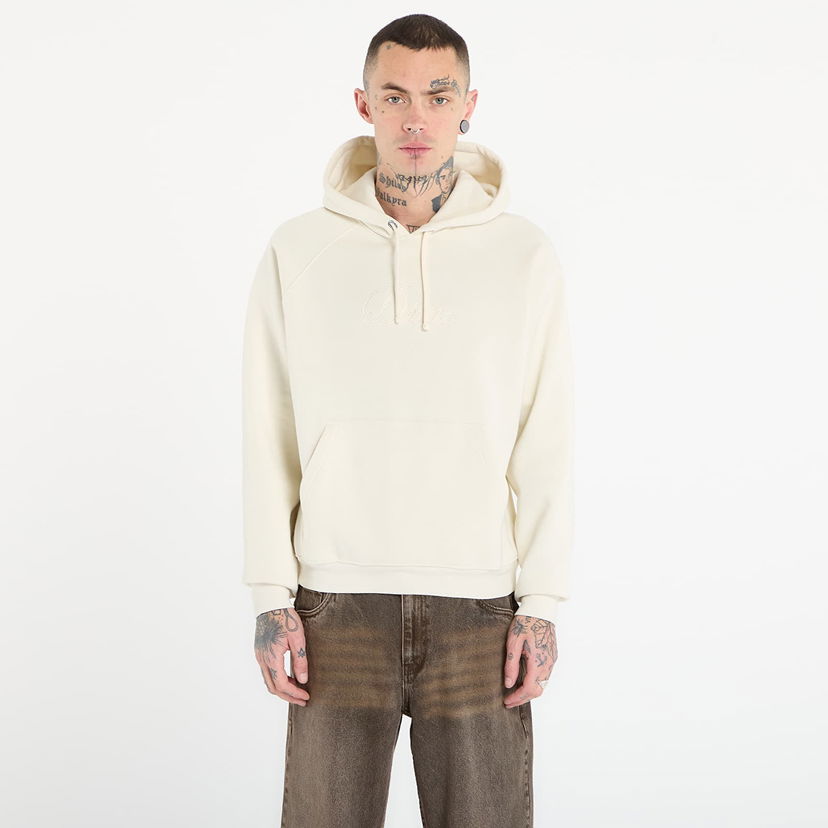 Mikina Dime Cursive Hoodie XL Béžová | DIMEHO2553NAT