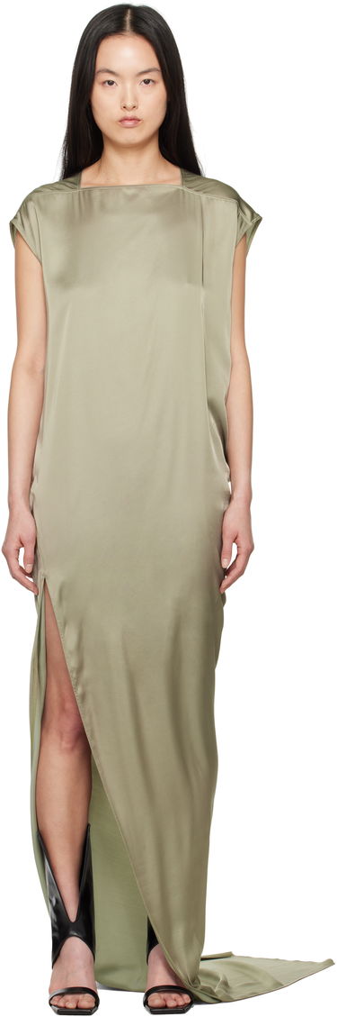 Šaty Rick Owens Rick Owens Hollywood Edfu Maxi Dress Zelené | RP01E7505 SCH, 0