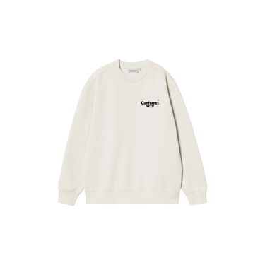 Mikina Carhartt WIP Women's Button Sweatshirt Biela | I034721_9, 2