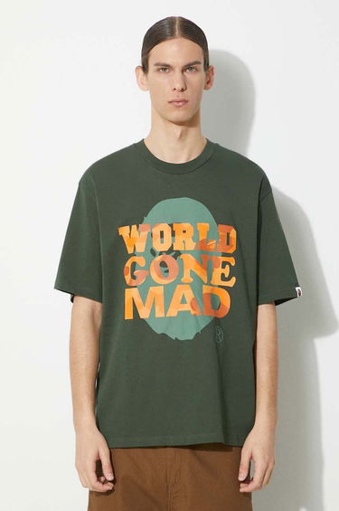 Tričko BAPE T-Shirt With Print Zelené | 1J80109062, 0