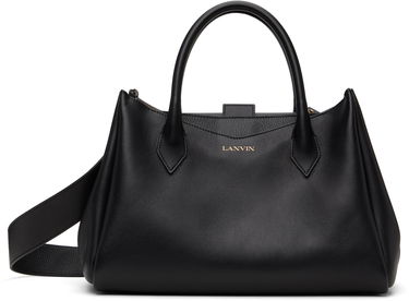 Kabelka LANVIN Lanvin L'Octave Leather Day Bag Čierna | LW-BGSC01-PIGR-A24, 0