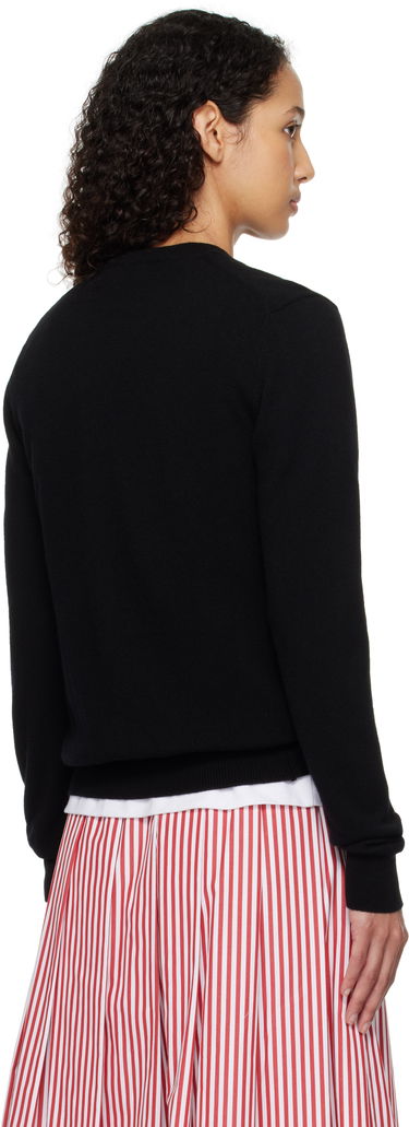 Sveter Comme des Garçons COMME des GARÇONS PLAY Heart Cardigan Čierna | AX-N007-051, 2