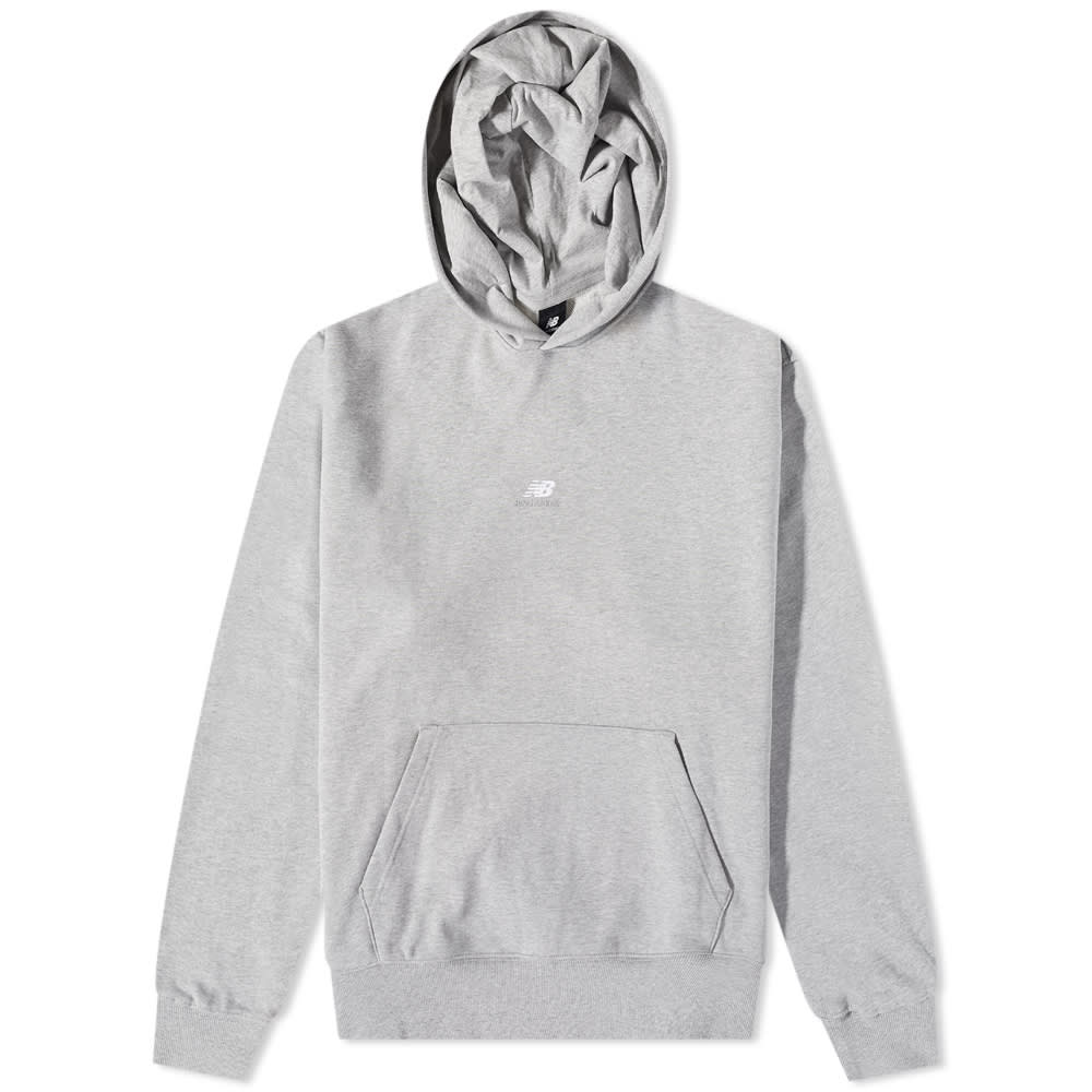 Mikina New Balance Athletics 90's Hoody Šedá | MT31502-AG, 0