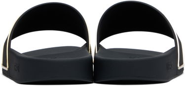 Tenisky a topánky Versace Versace Logo Pool Slides Čierna | 1018496_1A13176, 1