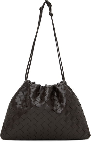 Kabelka Bottega Veneta Medium Intrecciato Leather Dust Bag Hnedá | 796728 V3IV1, 0