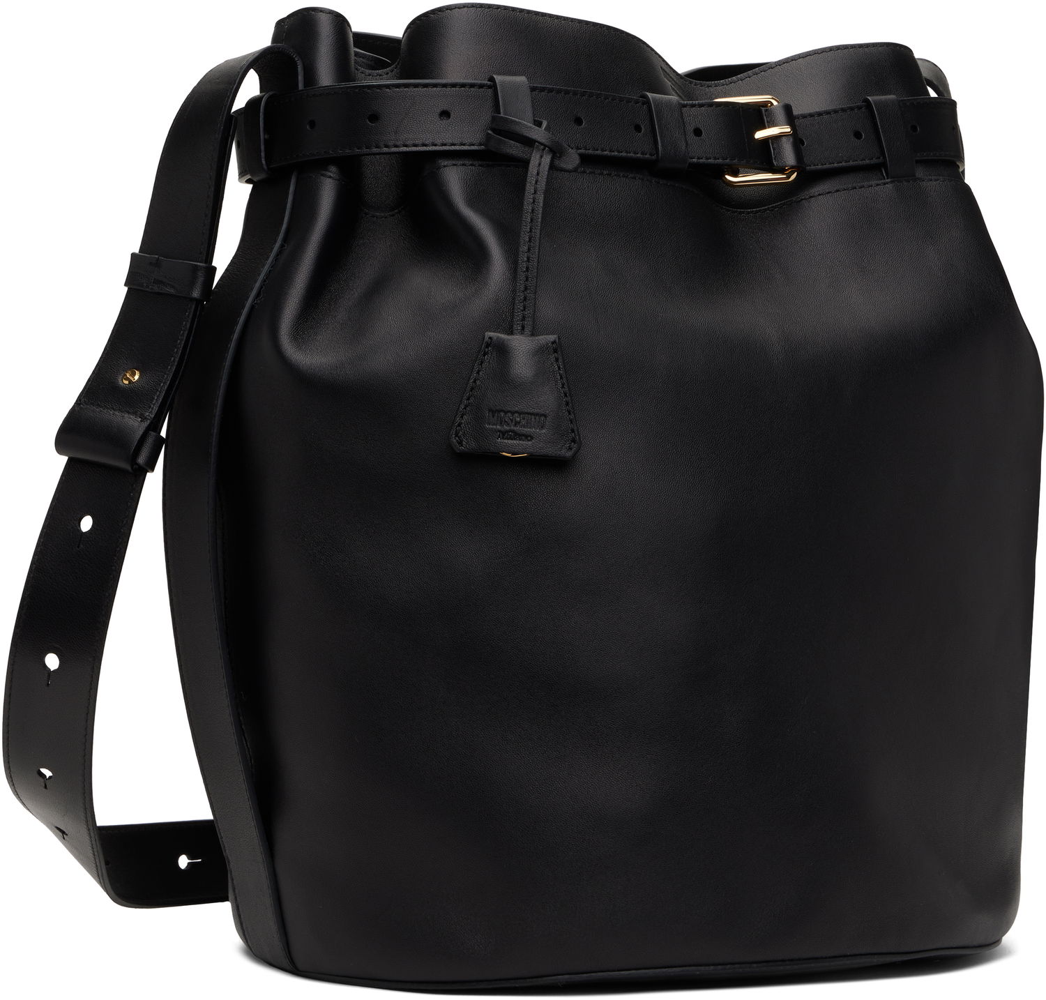 Kabelka Moschino Moschino 'Tie Me' Bucket Bag Čierna | MC4173PP1M 251MOOA0 000, 1