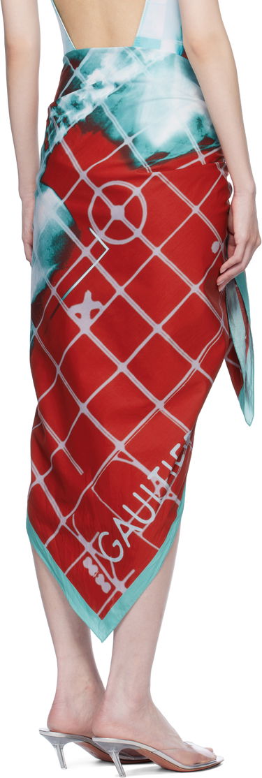 Sukňa Jean Paul Gaultier 'The Red Squeletor' Cover-up Skirt by Jean Paul Gaultier Červená | 25/33-U-JU158-C581-3058, 2