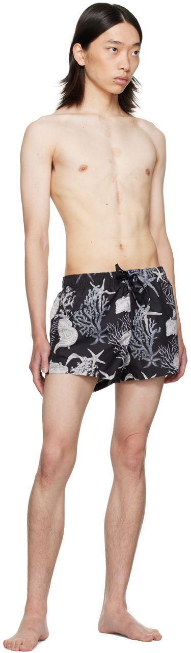 Plavky Versace Versace Barocco Sea Print Swim Shorts Čierna | 1016217_1A11347, 3