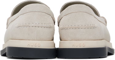 Oblečenie BOSS Hugo Suede Loafers Biela | 50536215, 1