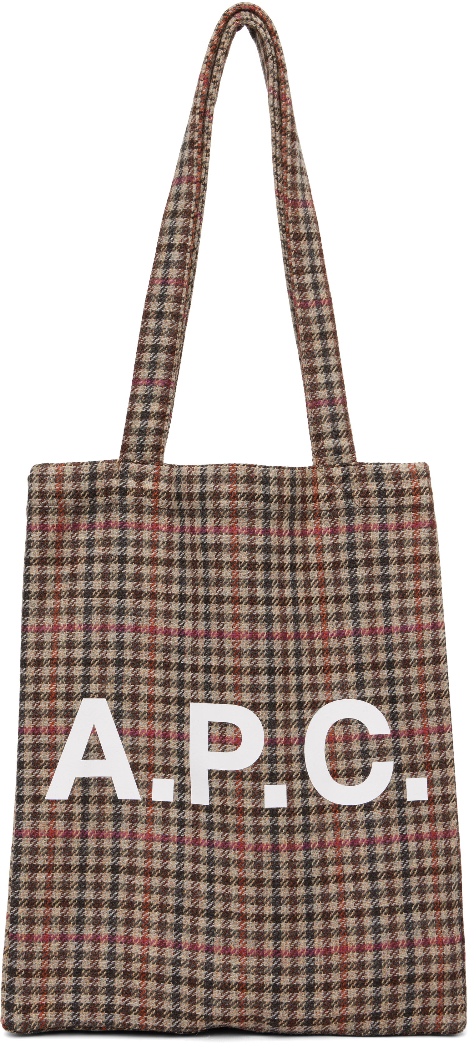 Tote bag A.P.C. Lou Houndstooth Tote Rôznofarebný | WVBEJ-M61442, 0