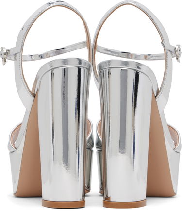 Tenisky a topánky Gianvito Rossi Marlena Platform Heeled Sandals Metalická | G32688-85RIC-MET, 1