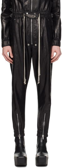 Rick Owens Luxor Leather Jumpsuit
