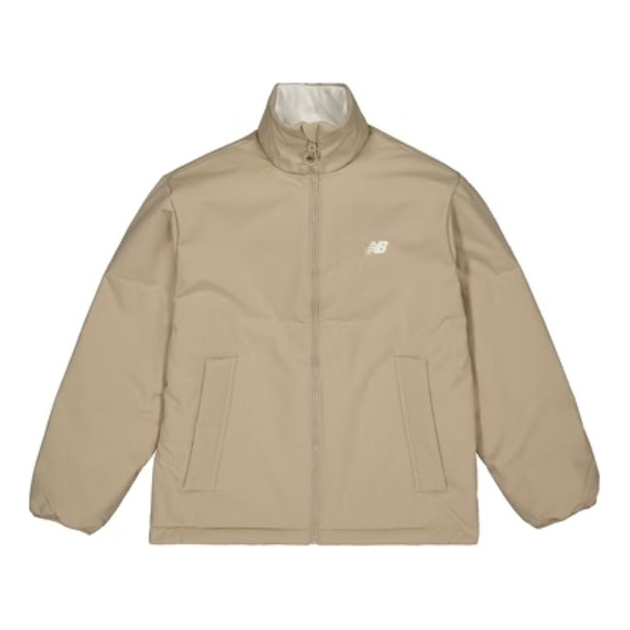 Prešívaná bunda New Balance Training Jacket Béžová | AMJ33373-SOT