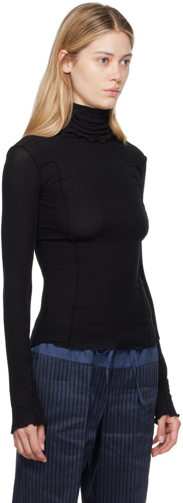 Tričko Baserange Turtleneck Long Sleeve Top Čierna | TTOMT-RI-000, 1