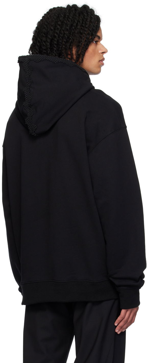 Spherical Black Hoodie