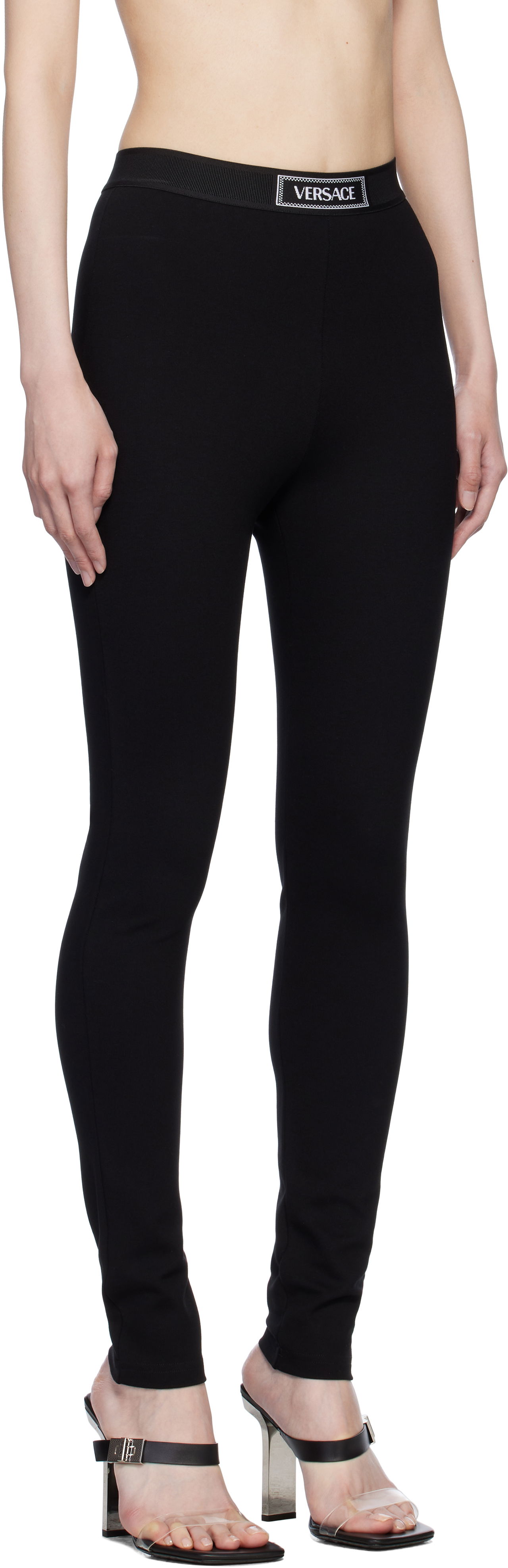 Legíny Versace Jebina Punto Milano Sport Leggings Čierna | 1016403_1A12037_1B000, 1