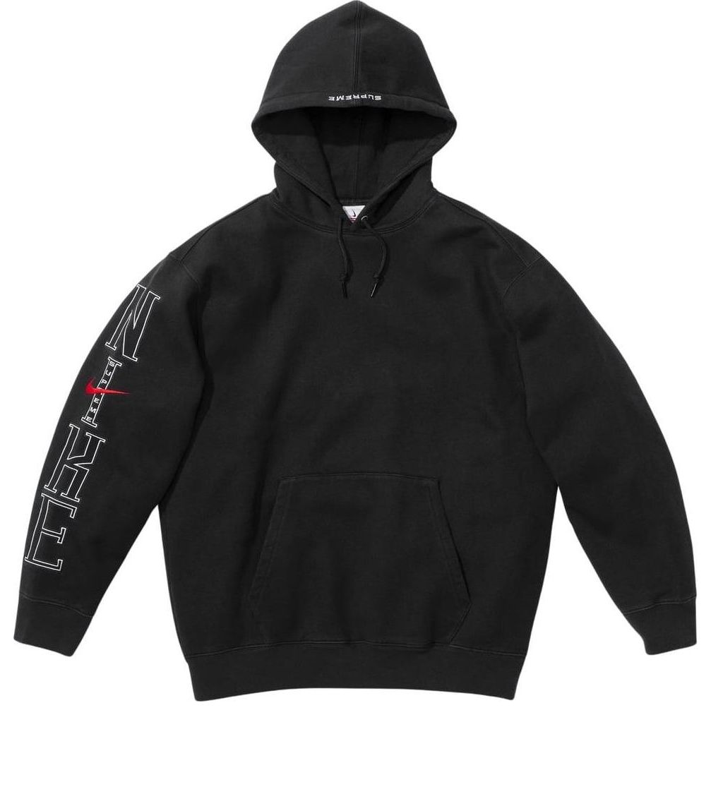 Mikina Supreme Hooded Sweatshirt Čierna | SUP-SS24-164, 0
