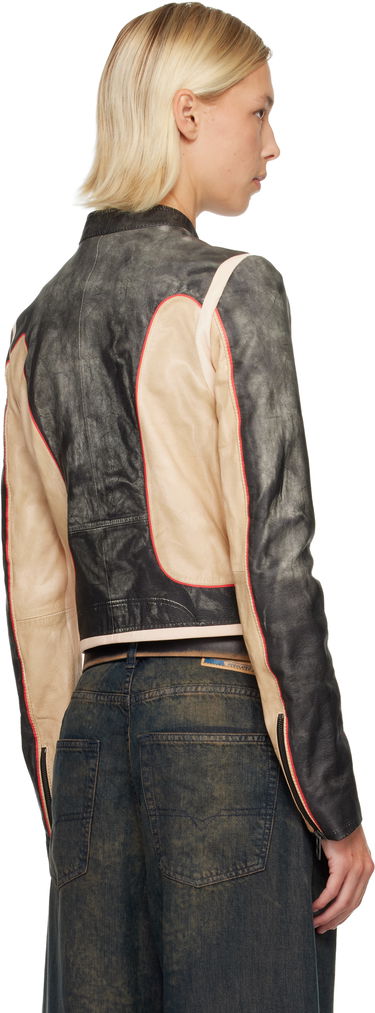 Bunda Diesel L-Oonie Leather Jacket Rôznofarebný | A19382 0DEBV, 2
