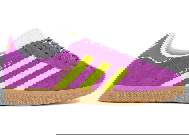 Tenisky a topánky adidas Originals Gazelle Purple Burst Solar Yellow W Fialová | JI1373, 0