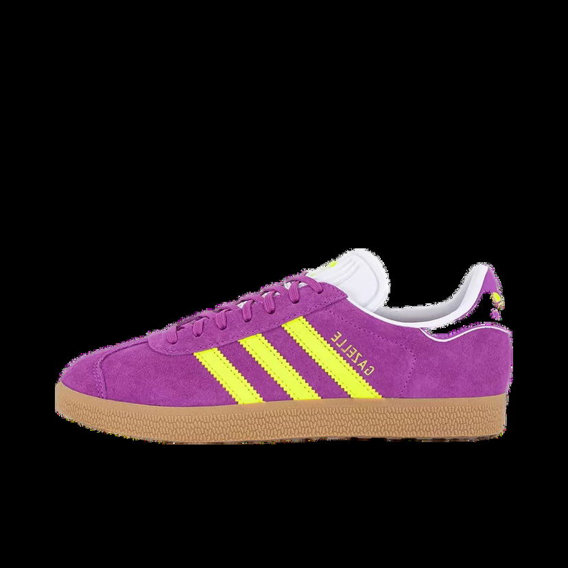 Tenisky a topánky adidas Originals Gazelle Purple Burst Solar Yellow W Fialová | JI1373