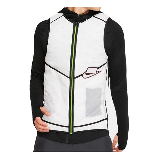 Vesta Nike Aerolayer Wild Run Vest Biela | BV5620-100, 0