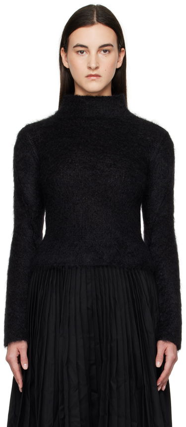 Sveter Marni Marni Brushed Mohair Mock Neck Sweater Čierna | DVMD0180A0 UFU172, 0