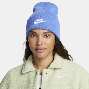 Kulicha Nike Tall Cuff Futura Beanie, POLAR/WHITE Modrá | FB6528-450, 4