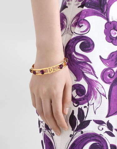 Náramok Dolce & Gabbana Dolce & Gabbana Metal Bracelet with Crystals Metalická | WBR6M2W1111ZOO00, 1