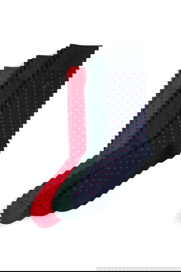 Ponožky Polo by Ralph Lauren 3 Pack Dotted Socks Rôznofarebný | 449958852, 1
