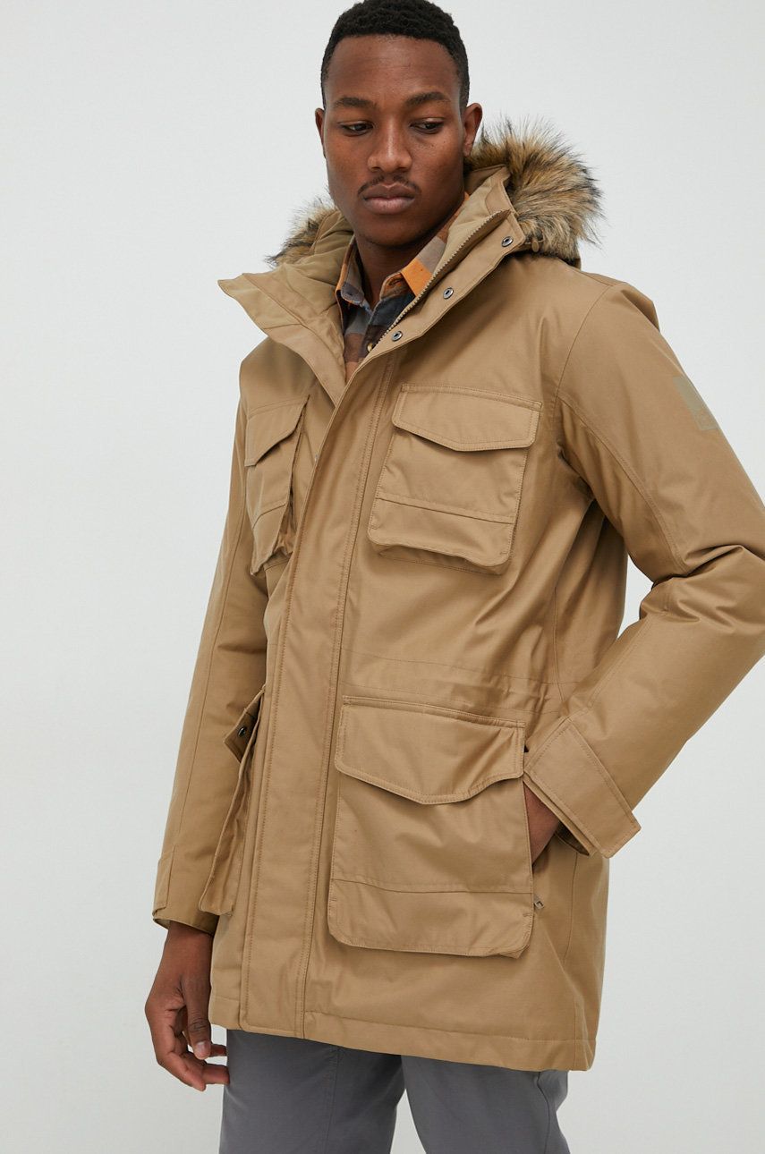 Parka Jack Wolfskin Winterfrost Down Parka Béžová | 1115441, 0