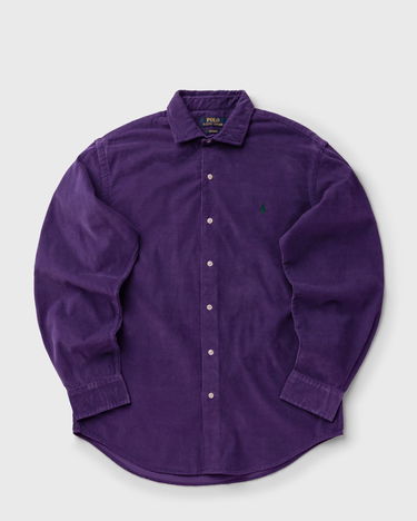 Košeľa Polo by Ralph Lauren Corduroy Long Sleeve Button-Front Shirt Fialová | 710P00518010, 2