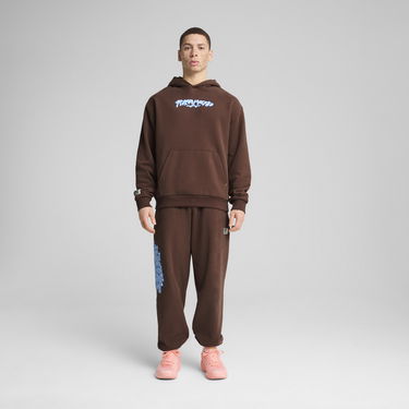 Mikina Puma Dress Code Basketball Hoodie Hnedá | 630472_01, 5