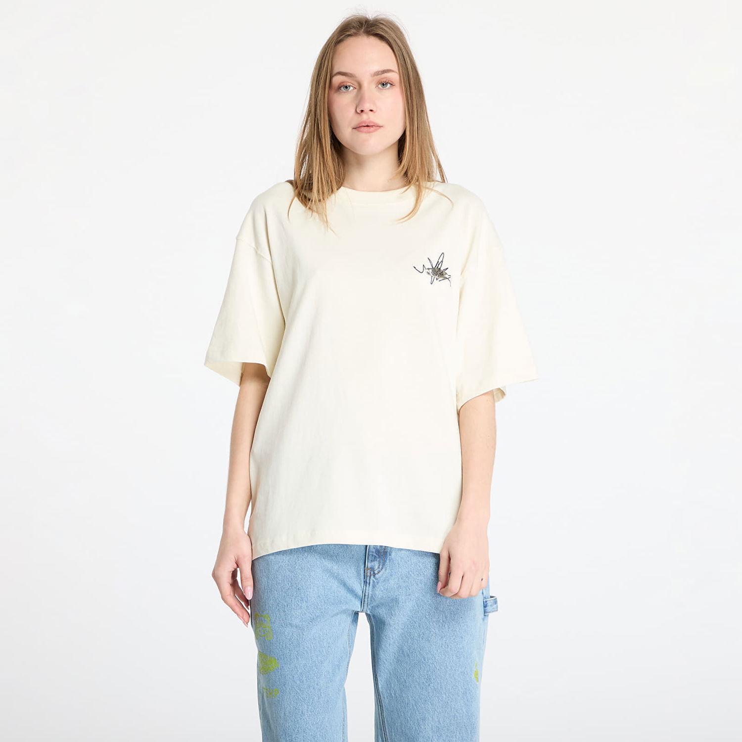 Tričko Footshop FTSHP Everyday T-Shirt Oyster White Béžová | FTSHP_444, 1