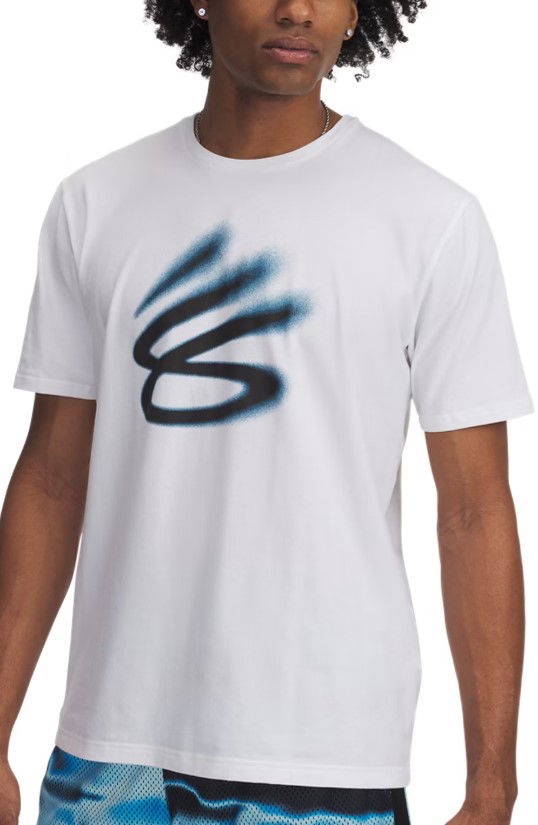 Tričko Under Armour Curry Playable Graphic T-Shirt Biela | 1390407-100