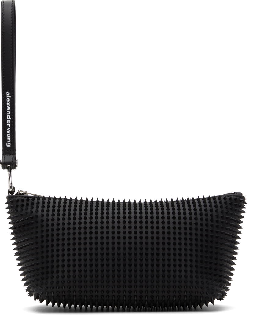 Kabelka Alexander Wang Wristlet Zip Pouch Čierna | 70424N14M